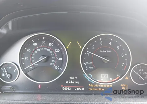 2016 BMW 328I Gran Turismo xDrive из США, поврежденный, VIN WBA8Z5C52GG502441